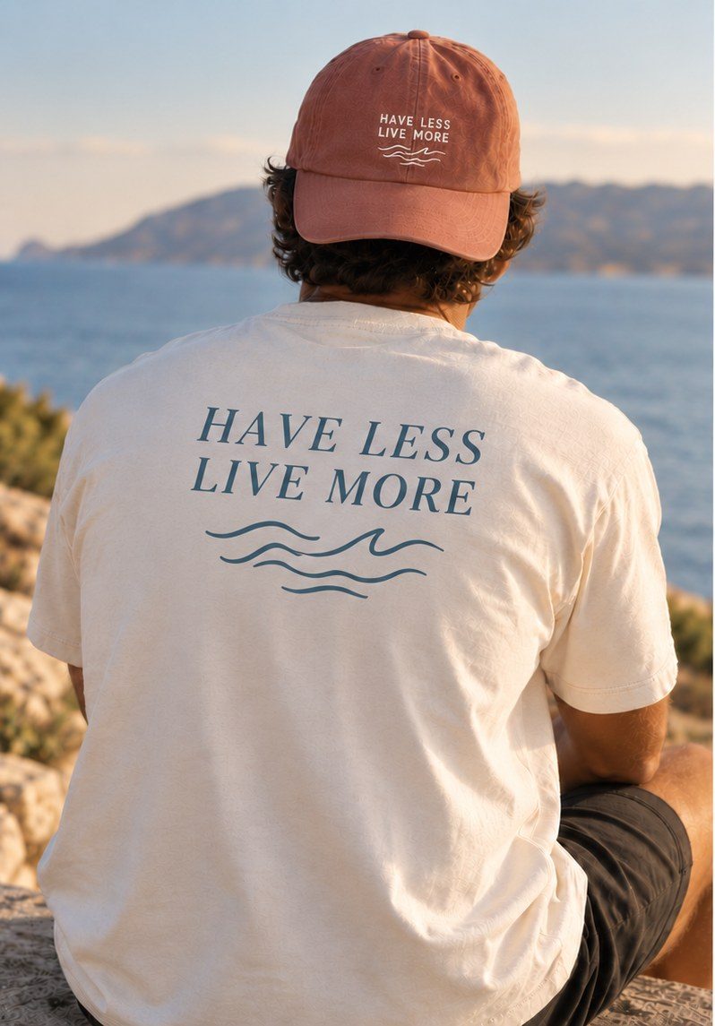 Wave Logo tee, lifestyle shot